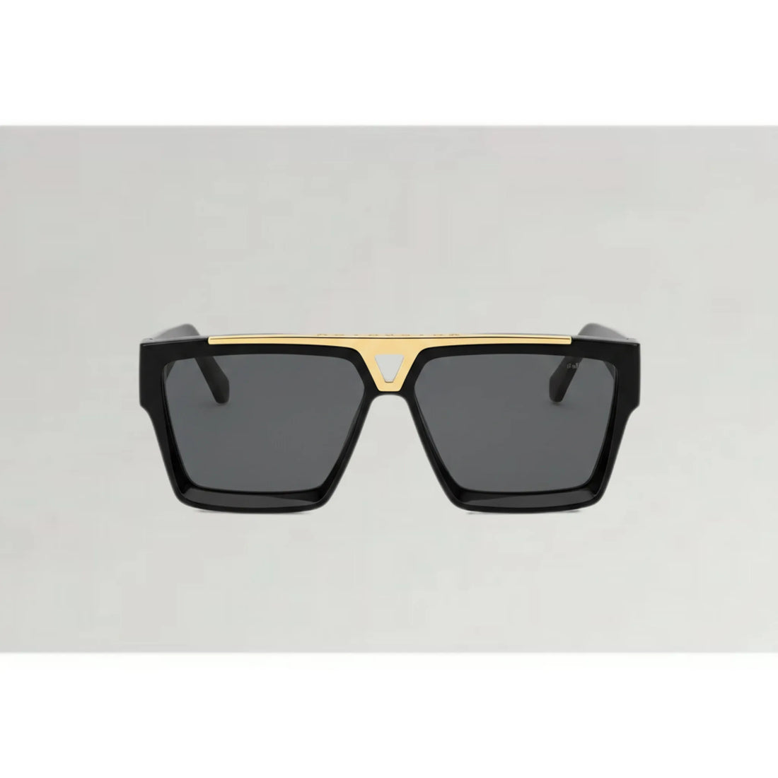 Luxury V-Bridge Sunglasses for Men in Pakistan – Bold Gold Frame (Millionaire Edition)