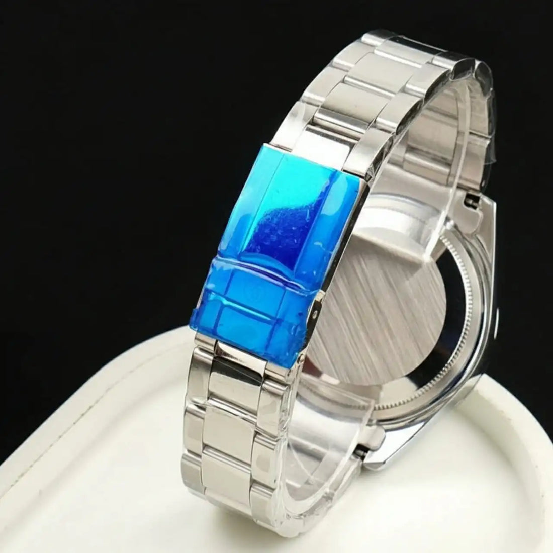 Men’s Luxury Stainless Steel Watch in Pakistan – Daytona-Style Chronograph with White Dial